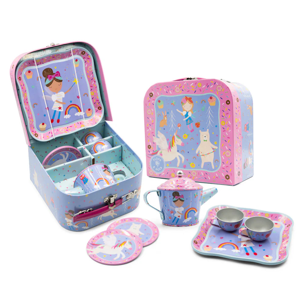 Rainbow Fairy 7 Piece Tea Set