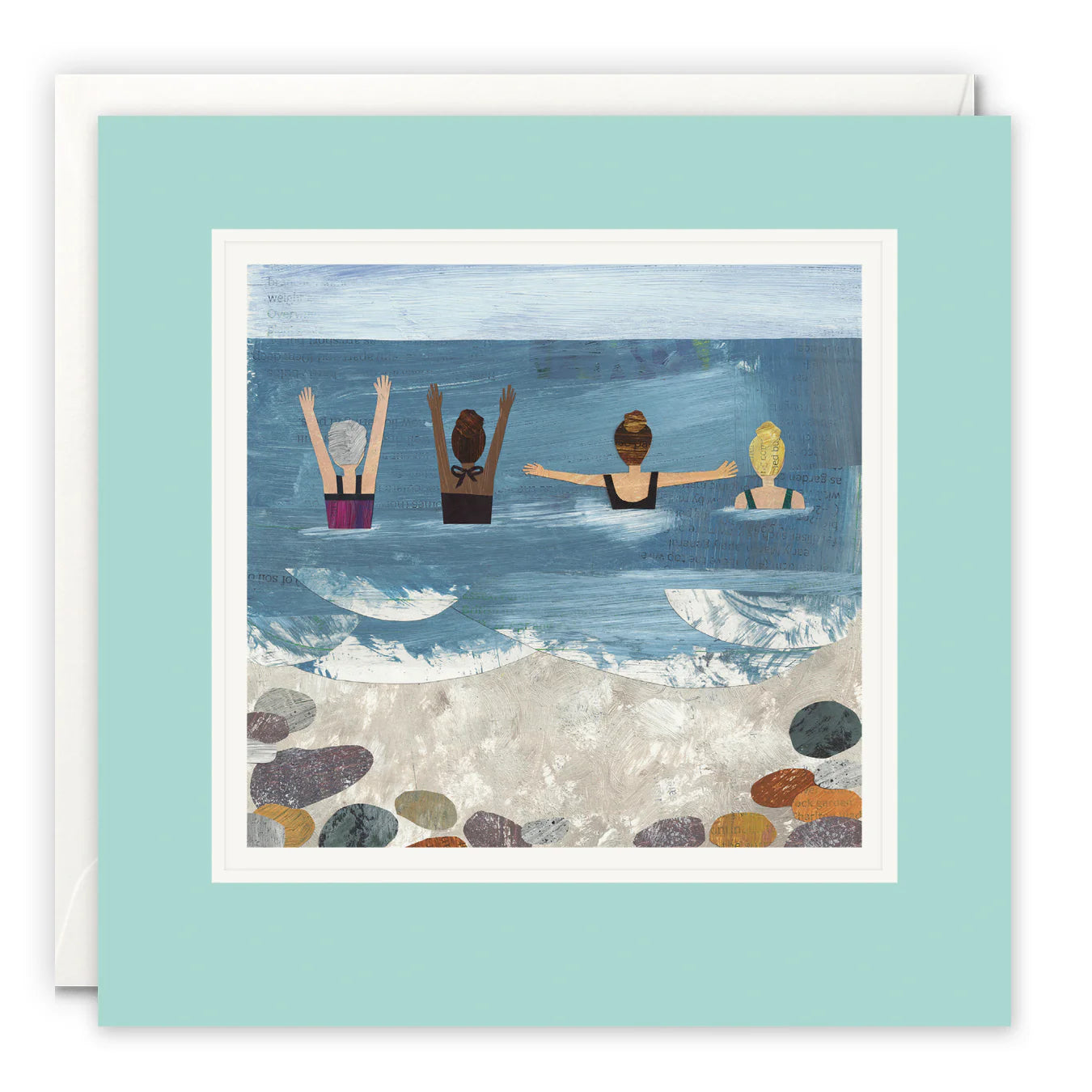 James Ellis Wild Swimmers Greetings Card