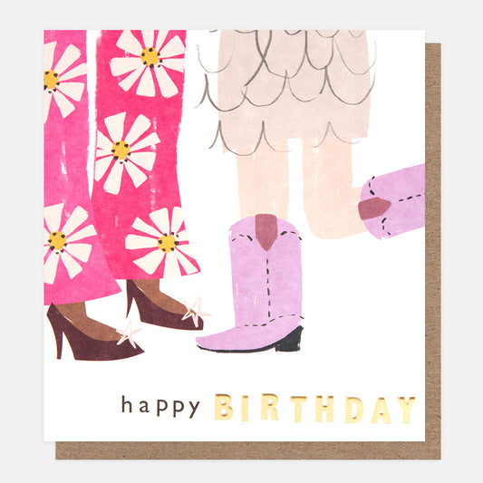 Happy Birthday Friends Greetings Card