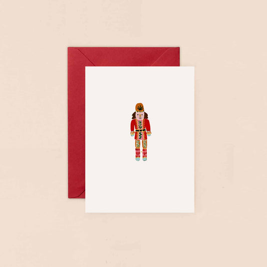 Nutcracker Mini Christmas Card