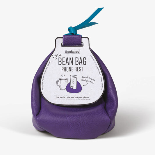 Bookarooo Little Bean Bag Phone Rest Purple