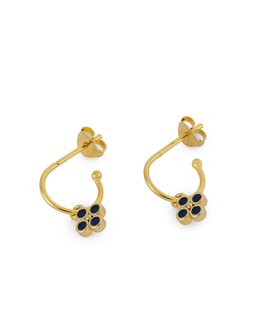 Navy Alber Earrings