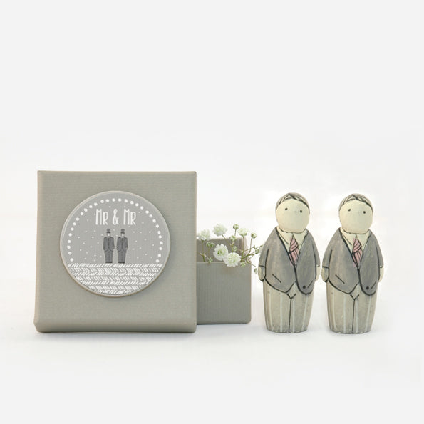 Boxed Groom & Groom Wedding Keepsake