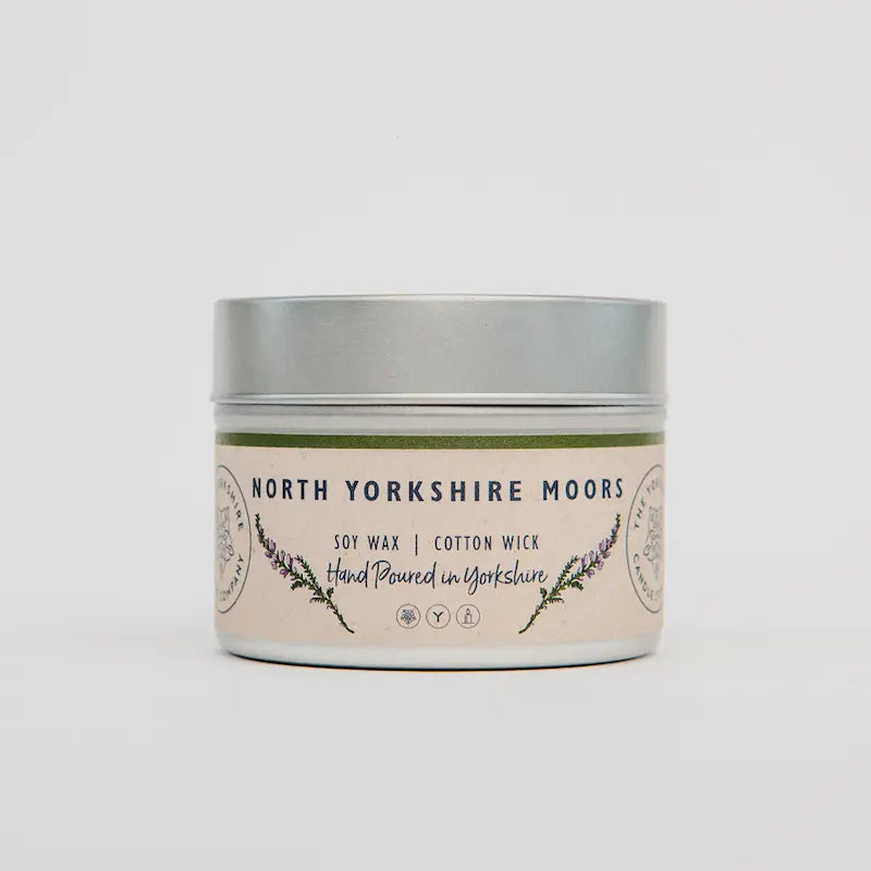 North Yorkshire Moors Small Tin Candle