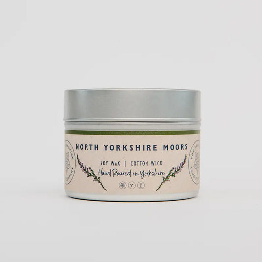 North Yorkshire Moors Small Tin Candle