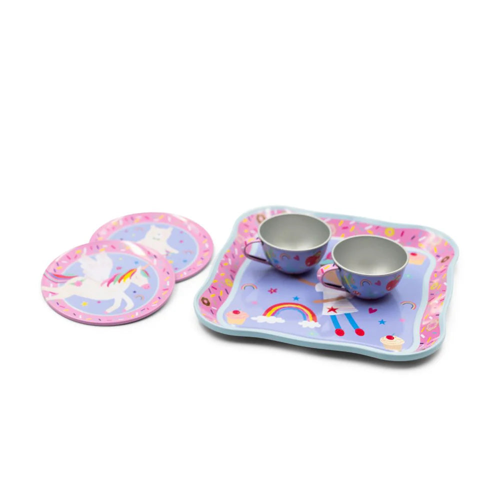 Rainbow Fairy 7 Piece Tea Set