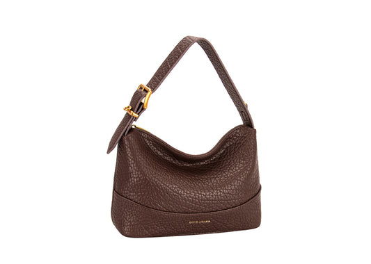 David Jones Short Shoulder Bag in Dark Brown