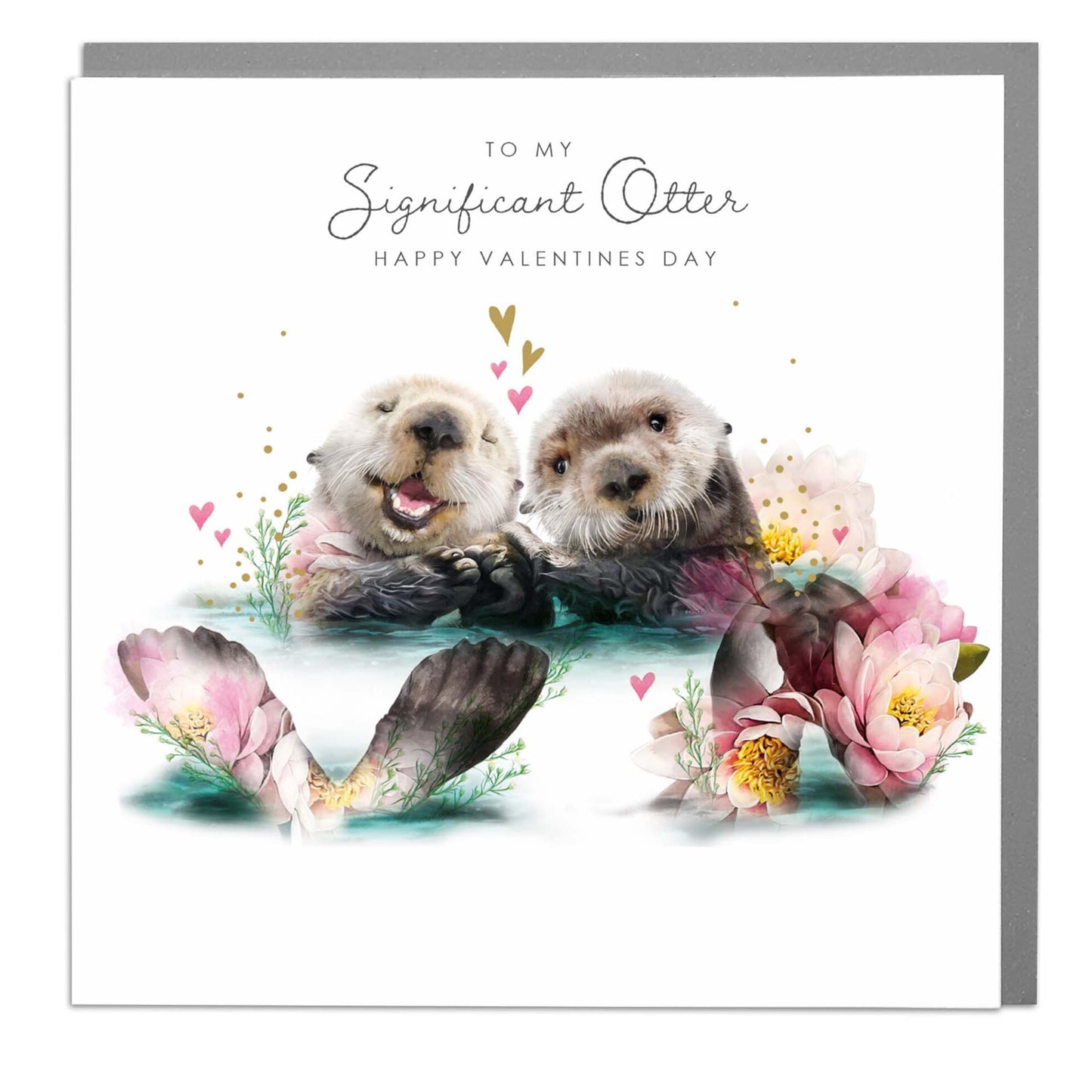 To My Significant Otter Valentine Greetings Card