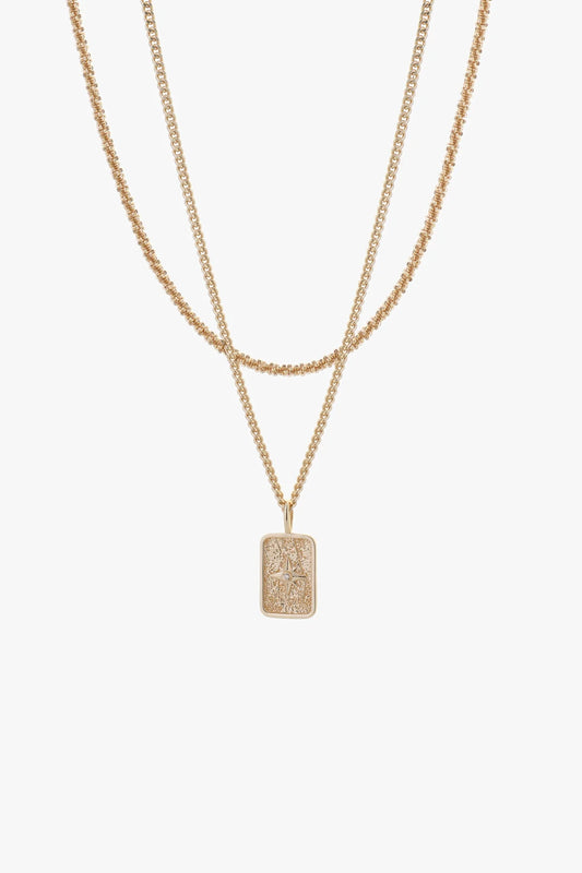 Wish Necklace in Gold