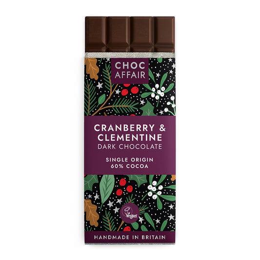 Cranberry & Clementine Dark Chocolate