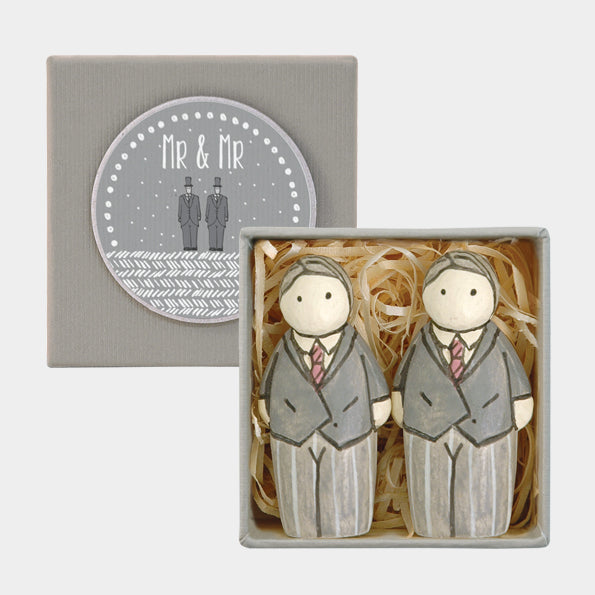 Boxed Groom & Groom Wedding Keepsake