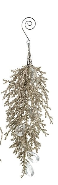 Hanging Beaded Acrylic Tree Decorations