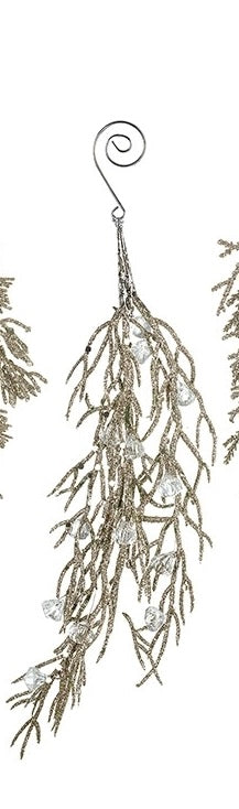 Hanging Beaded Acrylic Tree Decorations