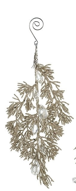 Hanging Beaded Acrylic Tree Decorations