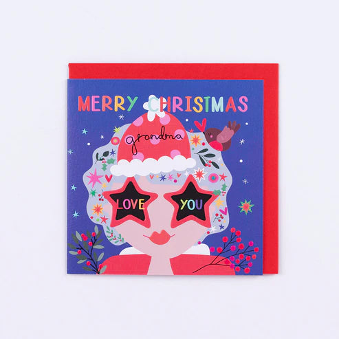 Merry Christmas Grandma Card