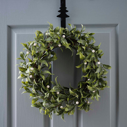 Mistletoe Christmas Door Wreath