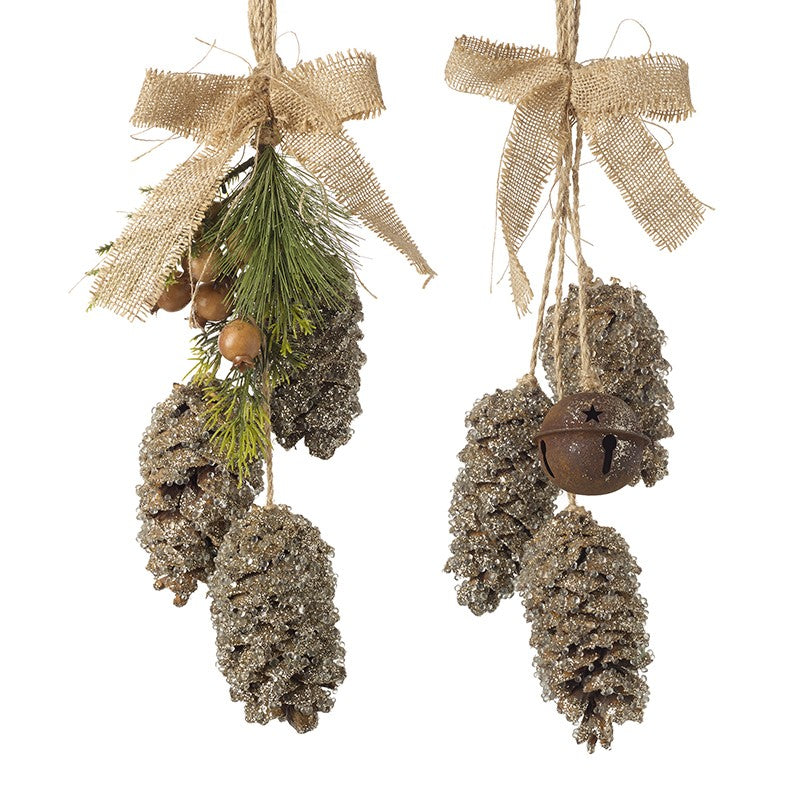 Hanging Pine Cones Decoration