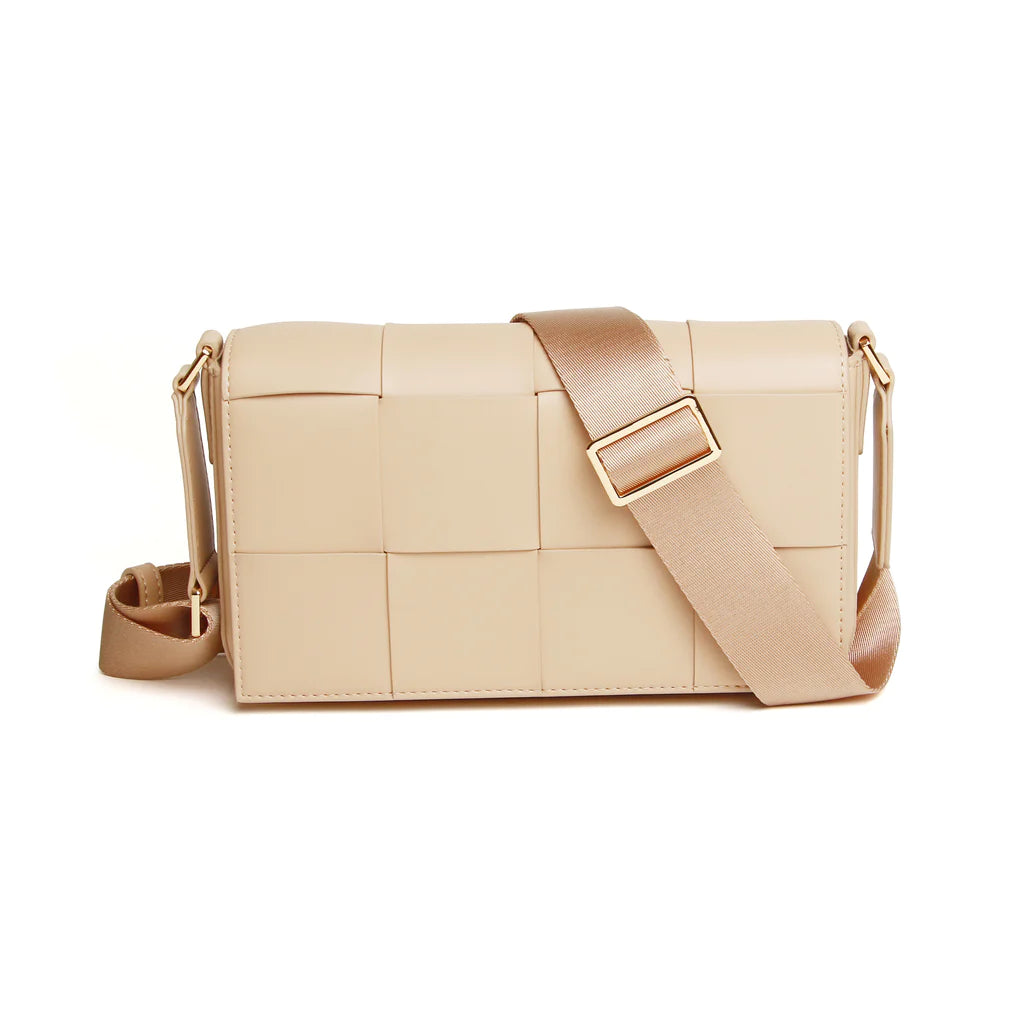 Alice Wheeler Lisbon Crossbody Bag in Sand