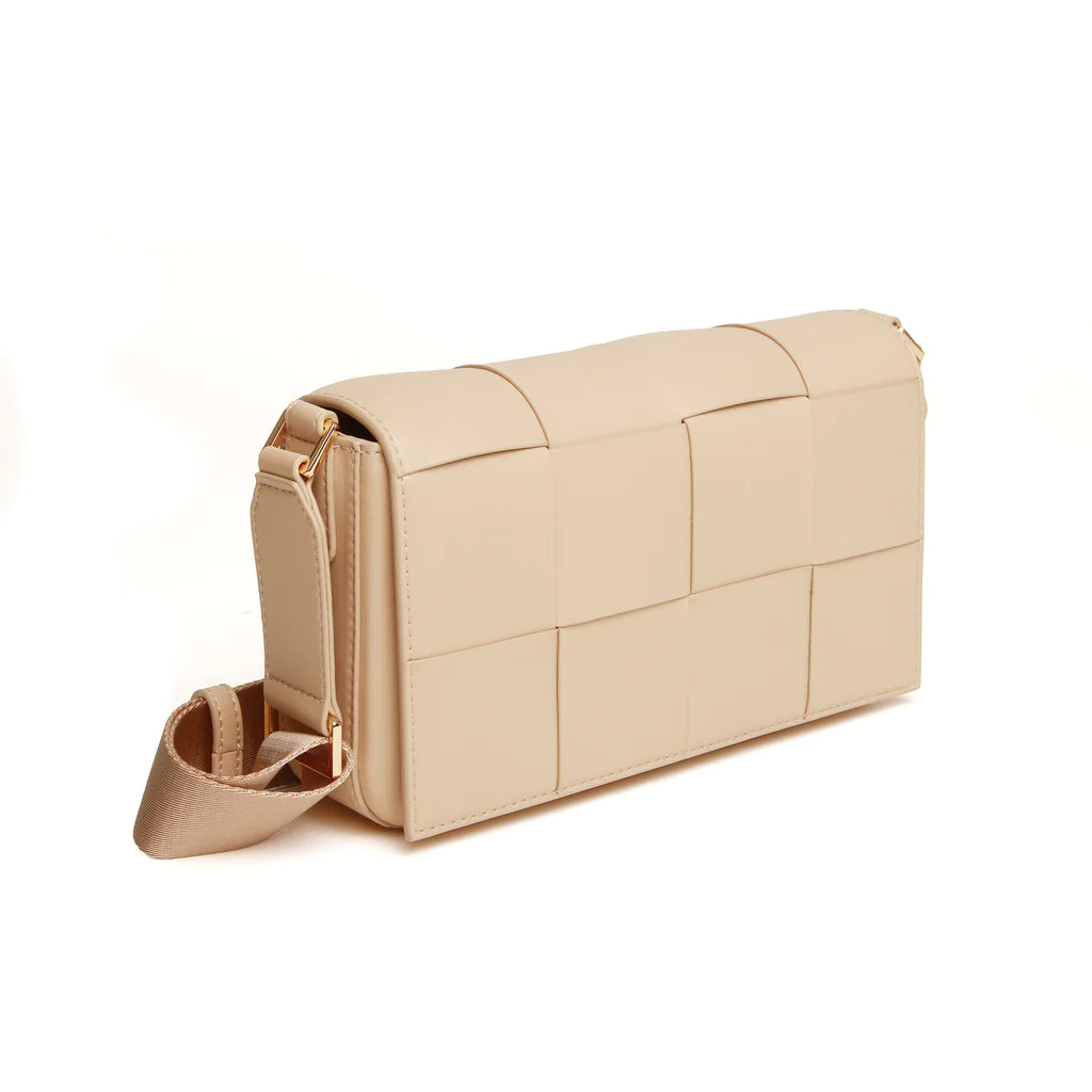 Alice Wheeler Lisbon Crossbody Bag in Sand