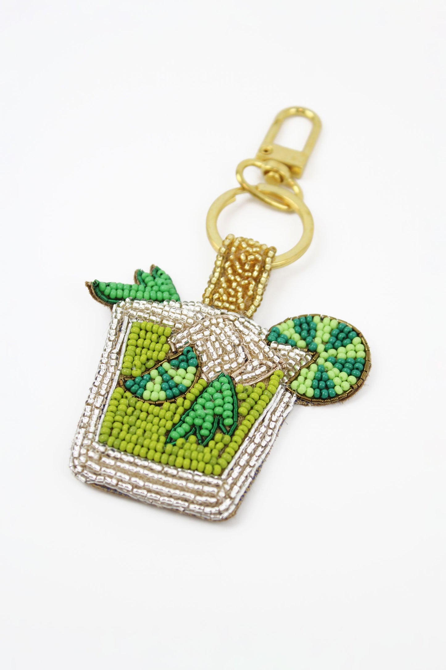 Beaded Mojito Keyring