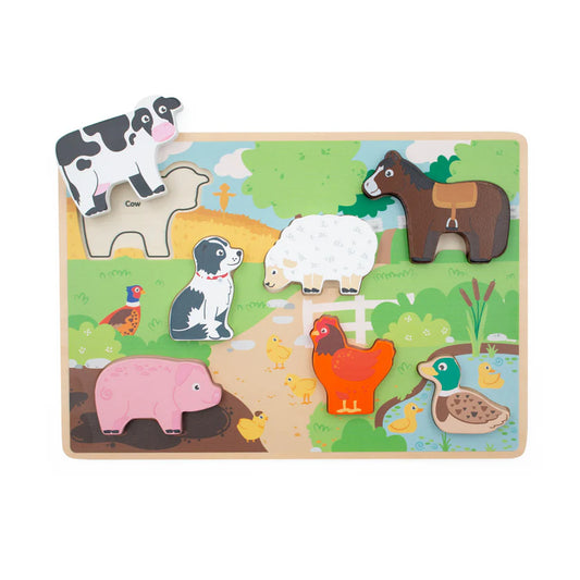 Farm Animals Chunky Puzzle