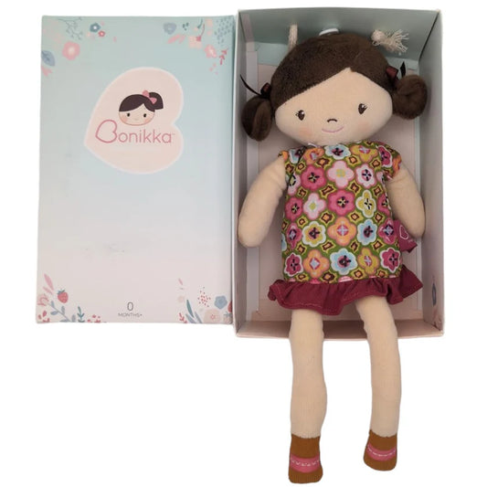 Ivy Doll in Floral Dress - Gift Boxed