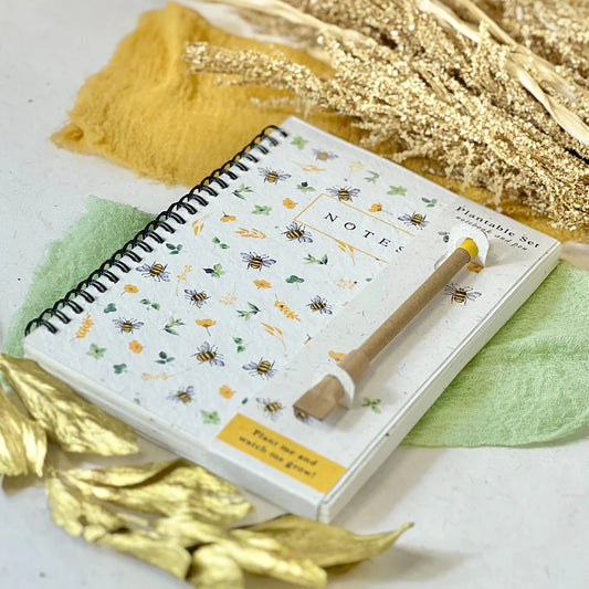 Notebook & Pen Set Birds & Blossoms