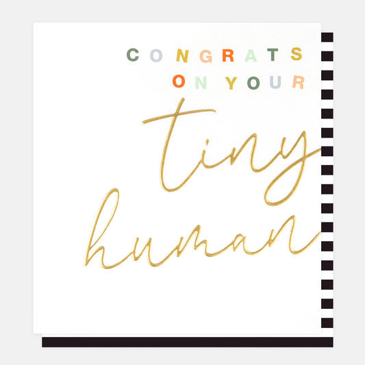 Congrats On Your Tiny Human Card