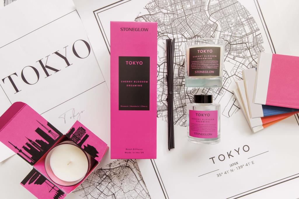 Tokyo Cherry Blossom Diffuser with Mandarin, Blossom & Cherry