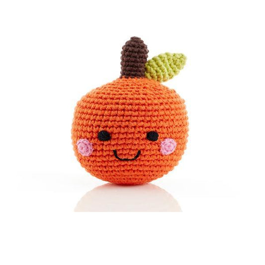 Friendly Fruit Rattle Orange