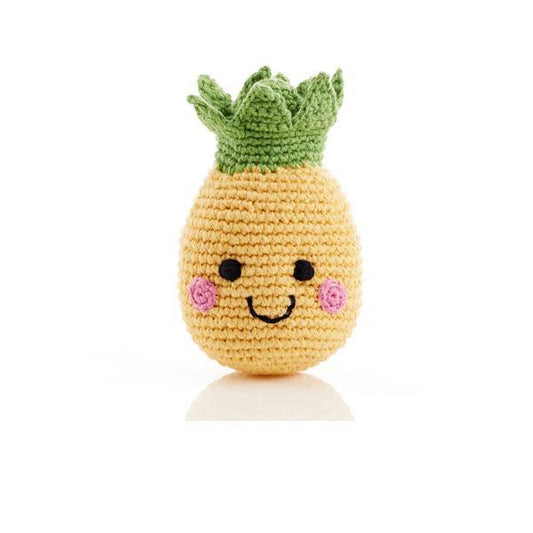 Friendly Fruit Rattle Pineapple