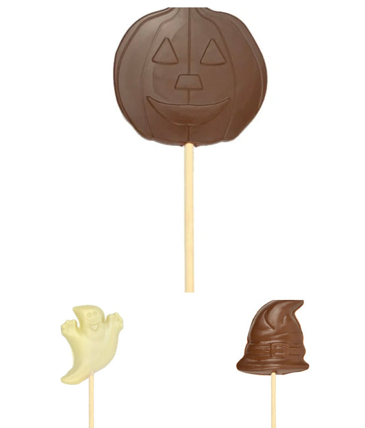 Milk and White Chocolate Halloween Lollies Various