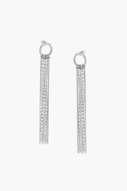 Adorn Earrings Silver