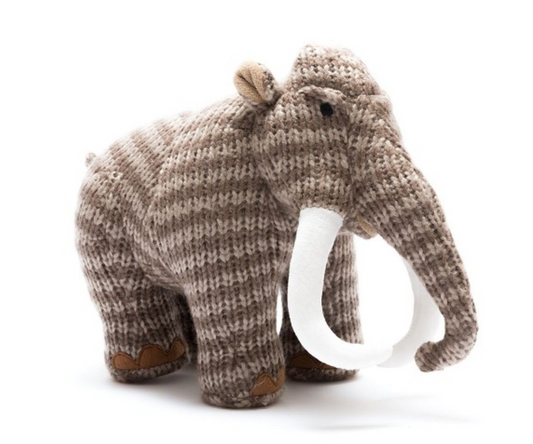 Monty Knitted Woolly Mammoth