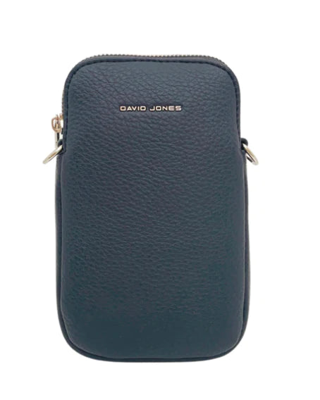 David Jones Crossbody Phone Bag Navy