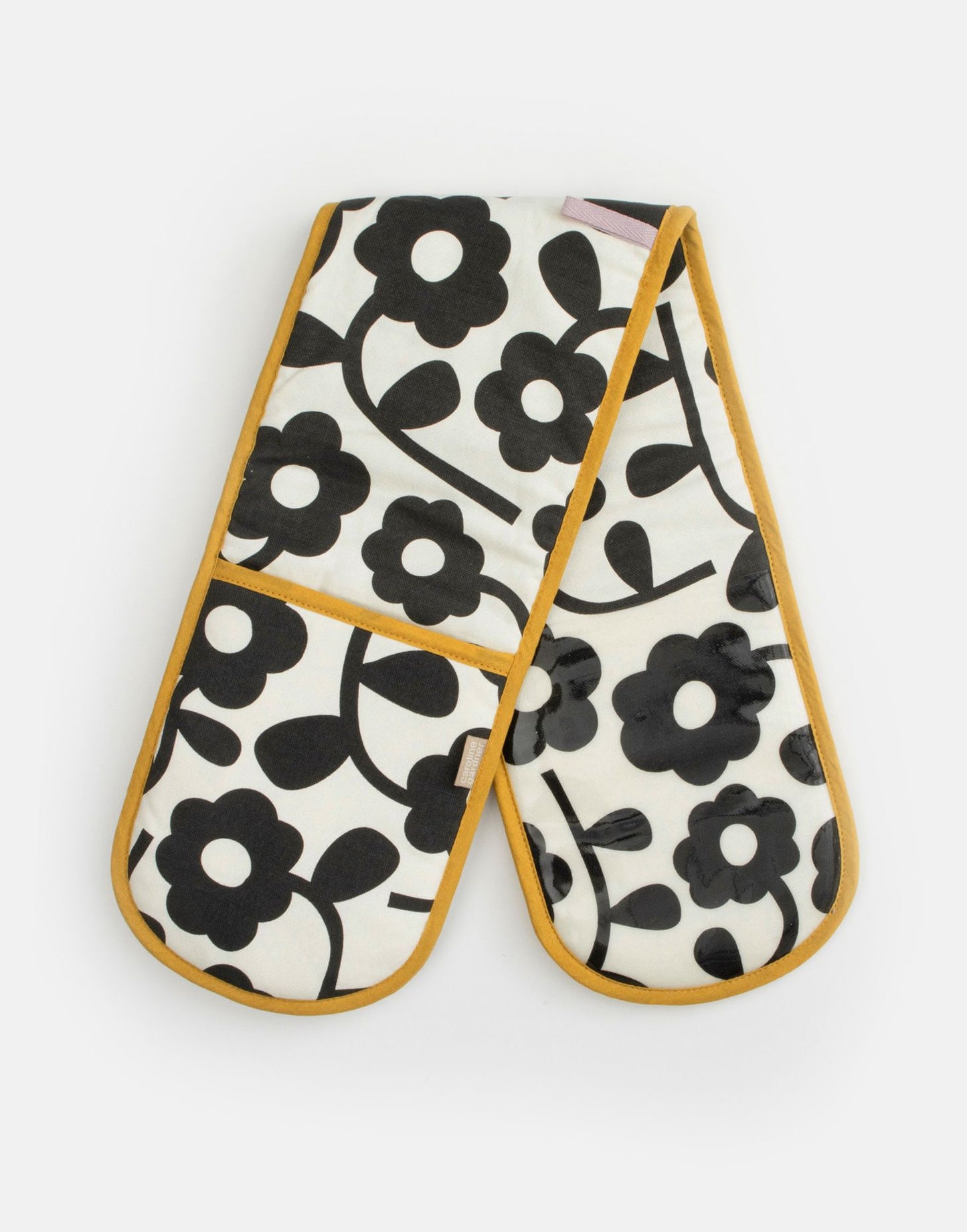 Mono Floral Double Ended Oven Gloves