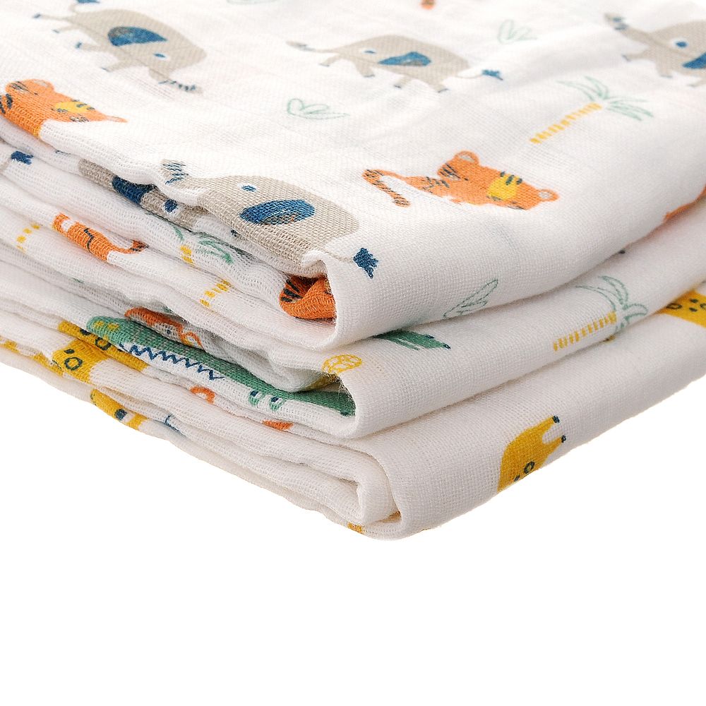 Savanna Animals Muslin Set