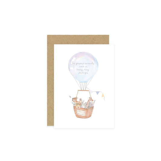 Premature Baby Greetings Card