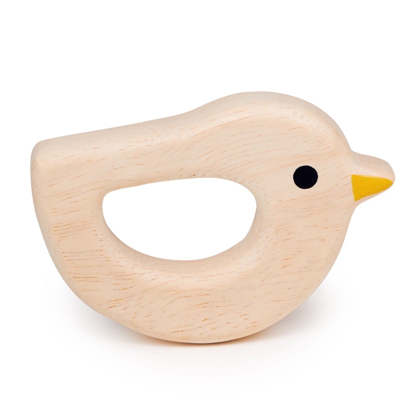 Rubberwood Cat & Bird Shaped Teethers