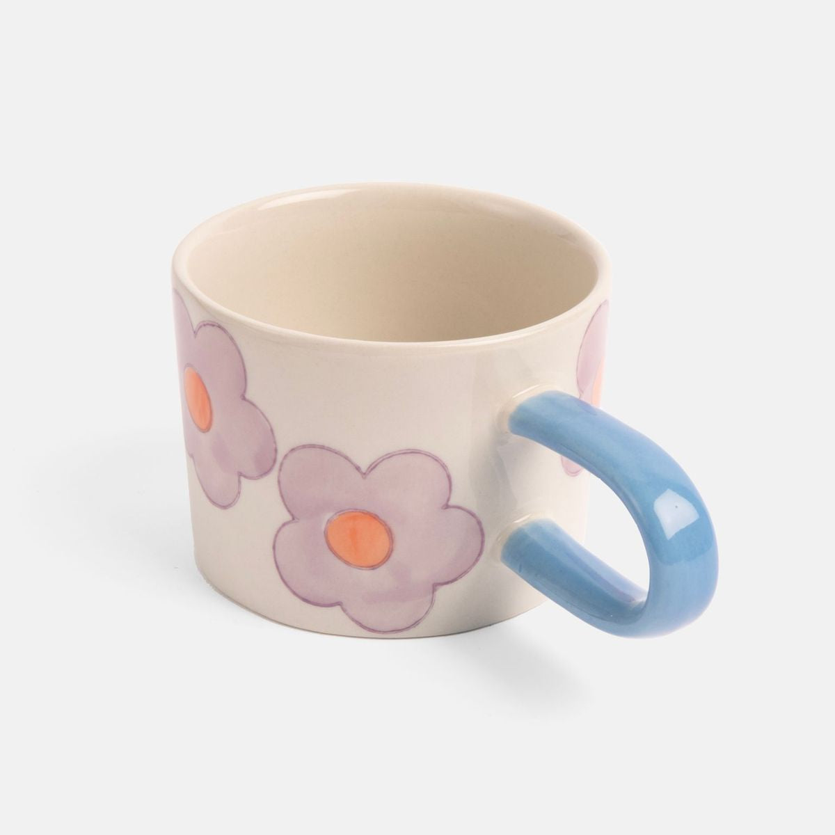 Pastel Purple Daisy Mug