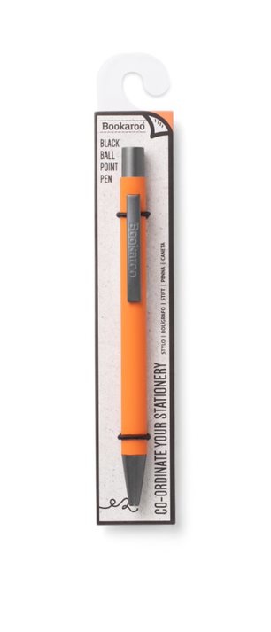 Bookaroo Ballpoint Pen Orange