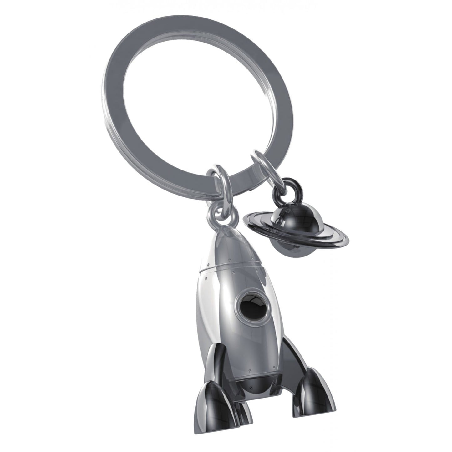 Metalmorphose Keyring Space Rocket