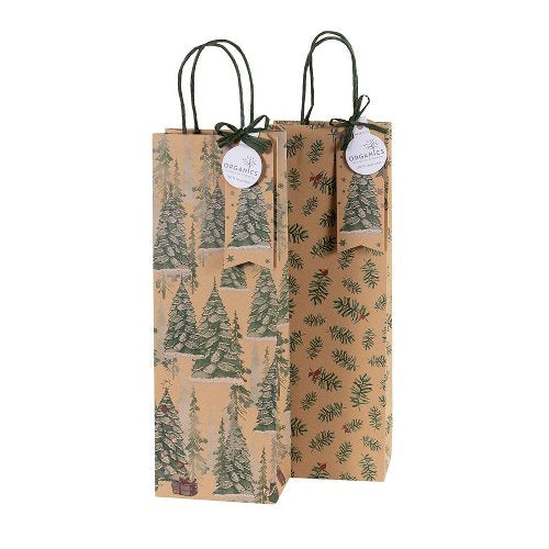 Christmas Bottle Gift Bags